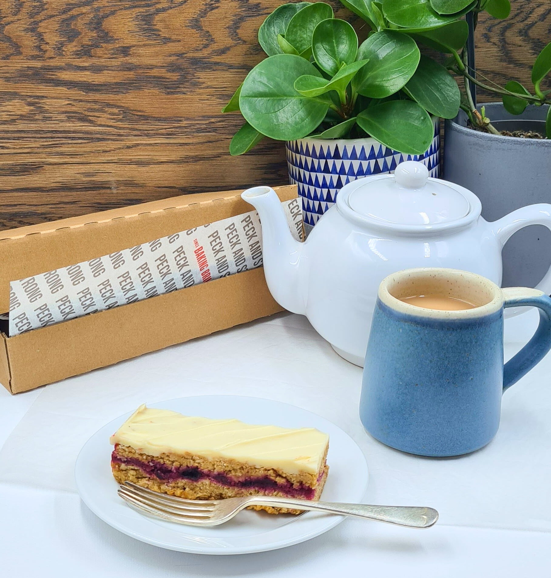 Yoghurt Topped Apple & Blackcurrant Flapjacks - Image 4